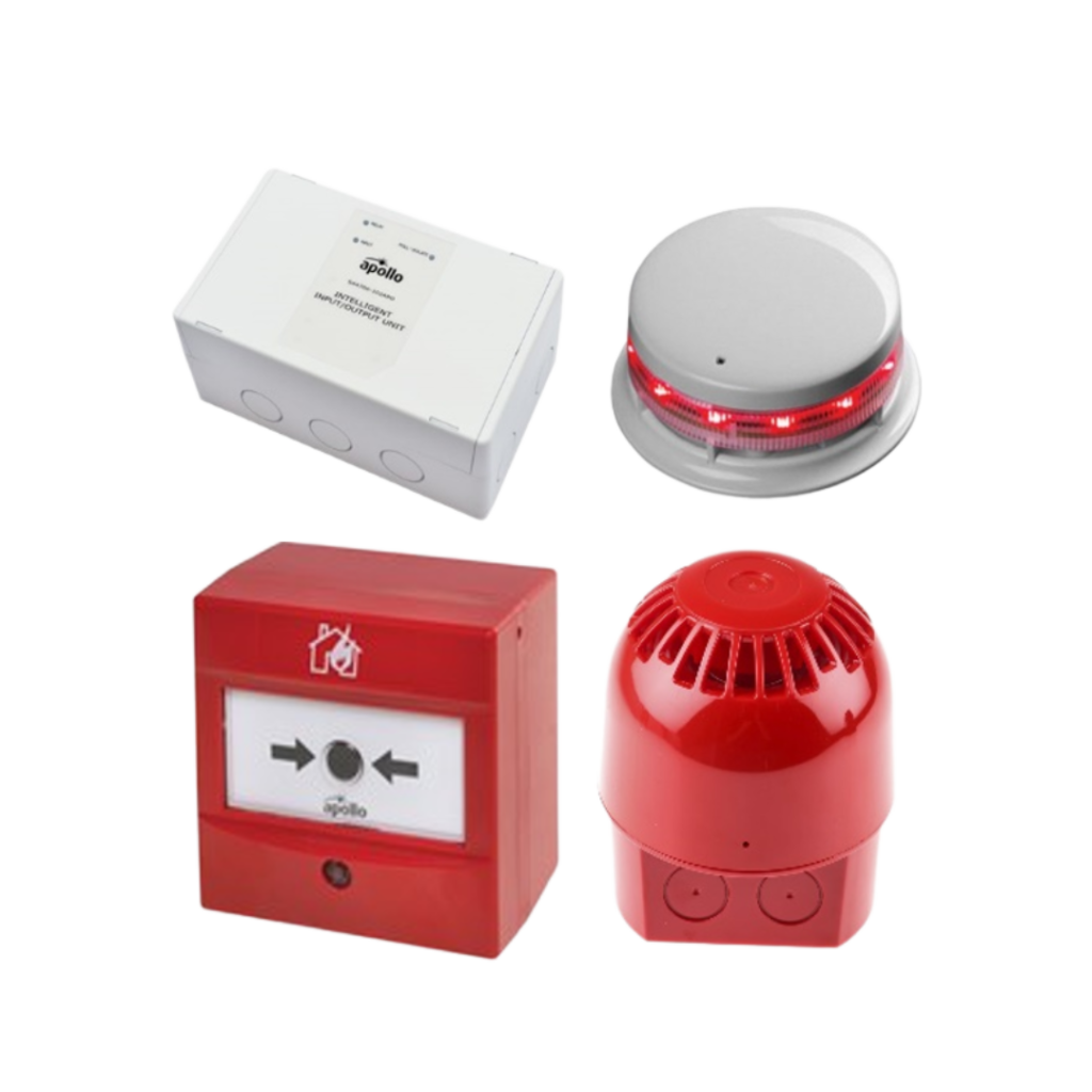 Apollo addressable manual call point sounder control module input module