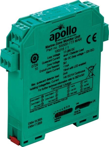 Marine DIN-Rail Zone Monitor 55000-773MAR