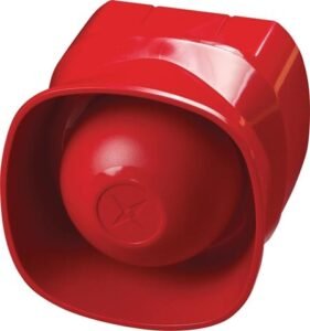 XP95 Open-Area Multi-Tone Sounder – Red Body 55000-278APO