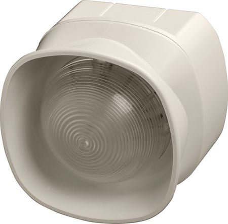 XP95 Open-Area Multi-Tone Sounder VID – White Body (Red Flash) – Isolating 55000-294APO
