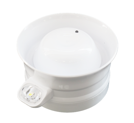 Intelligent Open-Area Sounder VID – White Body (Red Flash) SA5501-351APO