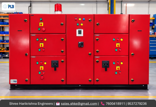 PIJI Fire Pump Control Panel for Hydrant, Sprinkler, Jockey, Booster and Diesel Engine Fire Fighting Pump Systems