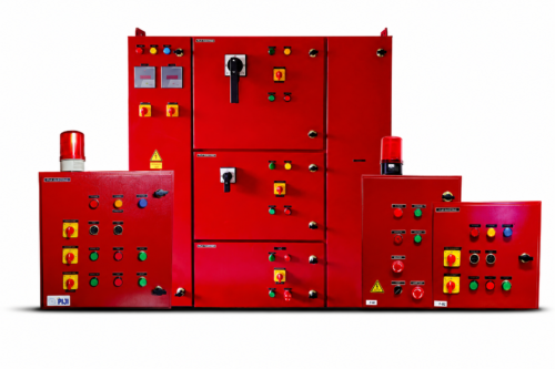 PIJI Fire Pump Control Panel for Hydrant, Sprinkler, Jockey, Booster and Diesel Engine Fire Fighting Pump Systems