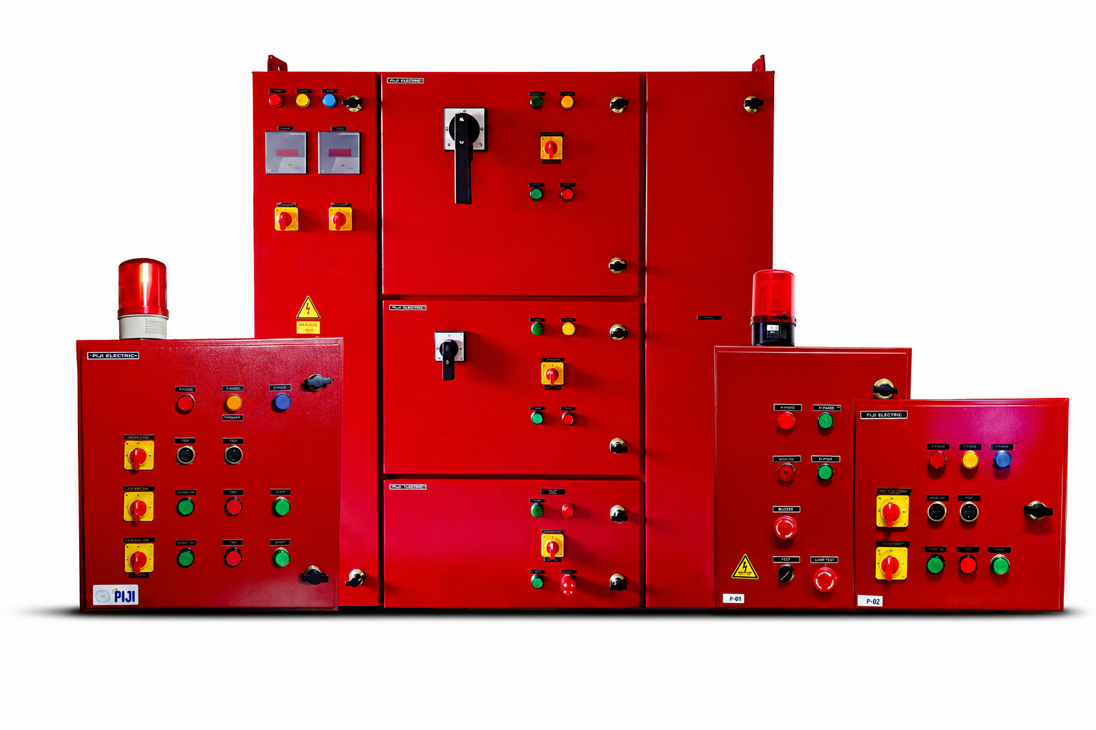 PIJI Fire Pump Control Panel for Hydrant, Sprinkler, Jockey, Booster and Diesel Engine Fire Fighting Pump Systems