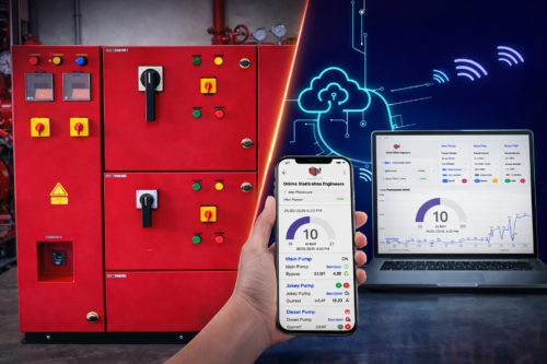 Iot Base Pump Panel Smart Fire Pump Panel with IoT Monitoring & Controlling